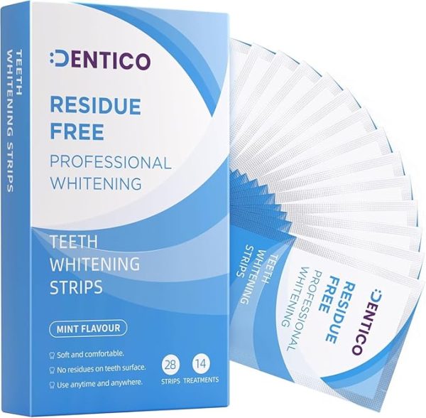 Dentico PAP+ Professional Level Teeth Whitening Strips – 14 Day Course