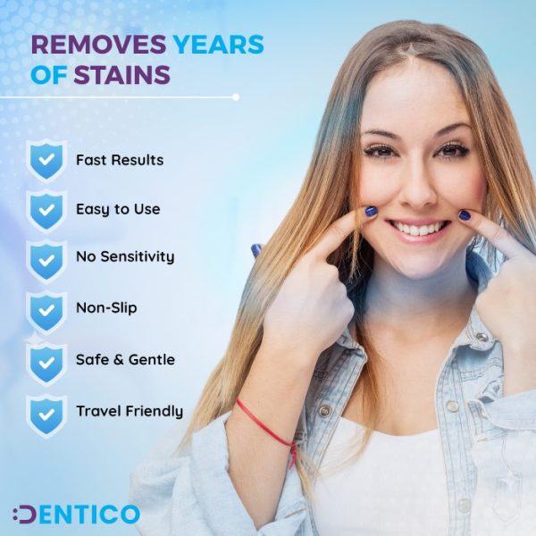 Dentico PAP+ Professional Level Teeth Whitening Strips – 14 Day Course - Image 3